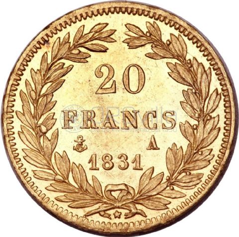 Marengo 20 Franchi Luigi FIlippo I 1830-1831